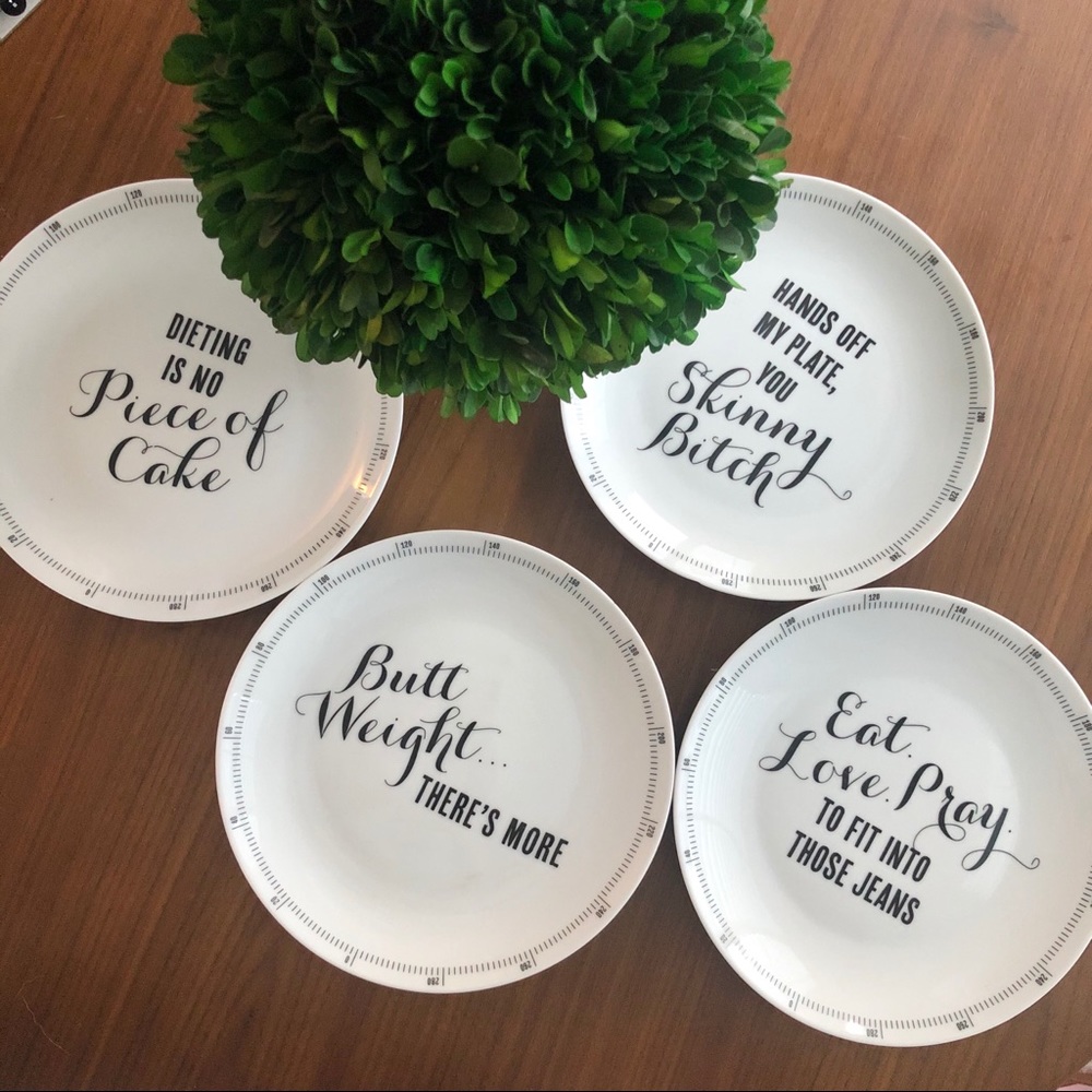 Weight For Dessert Plate Set - Picture 2 of 4